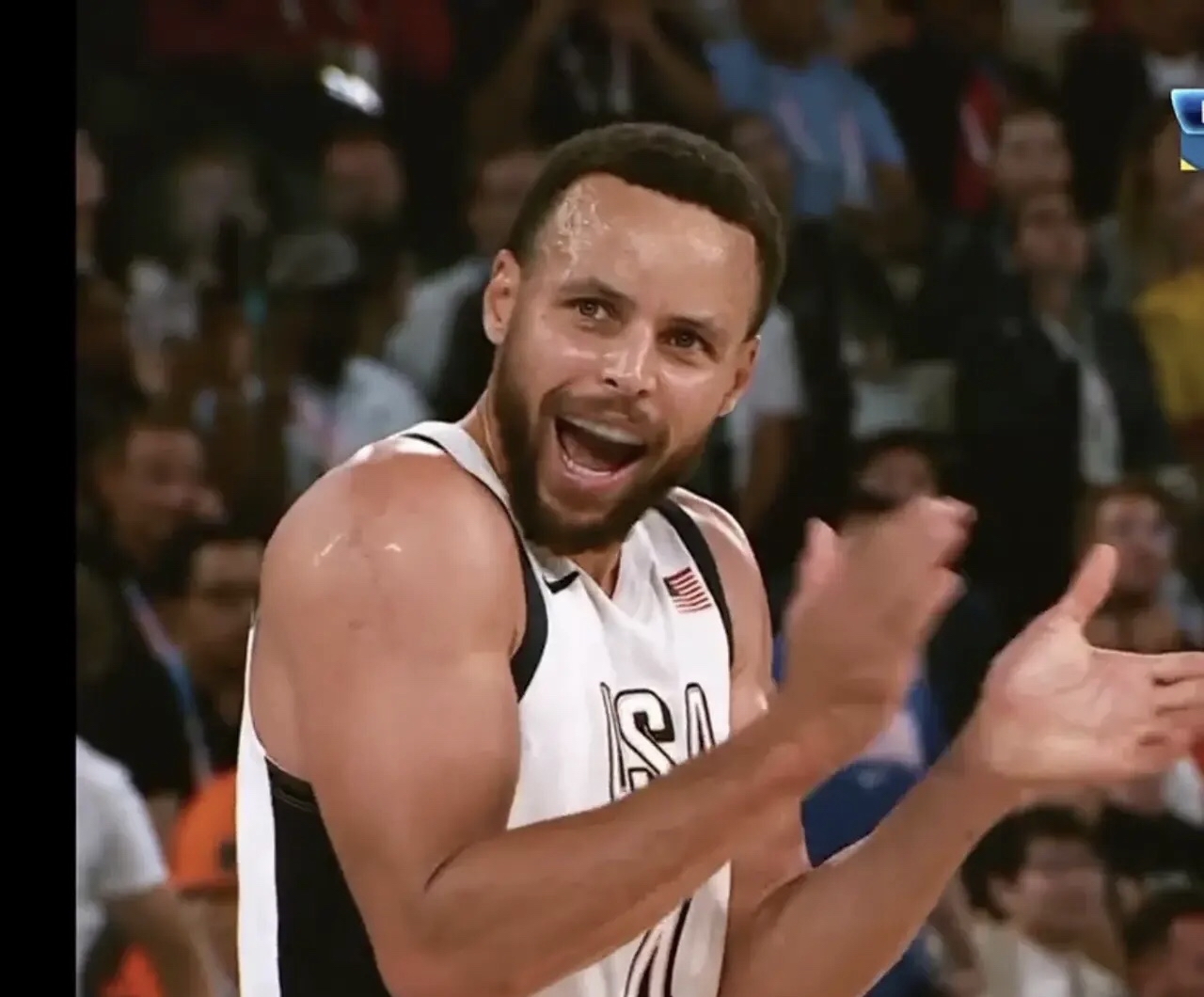 PG-包含美国队观众热烈欢呼!,库里迎来五赛季出色发挥比赛高潮迭起的词条